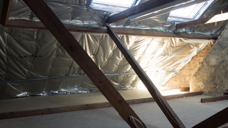 Loft Insulation in a Sussex loft